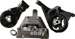 3pc Engine And Transmission Mount For 2013-2014 Chevrolet Malibu 2.4l Fast Ship