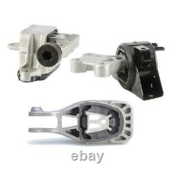 3pc Engine Motor Mounts Automatic Transmission for Chevrolet Sonic 1.4L 12-16