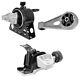 3pc Motor Mount For 2013-2015 Chevrolet Spark 1.2l Manual Fast Free Shipping
