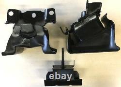 3pc Motor Mounts For 2003-2014 Chevrolet Express 1500 Rwd 5.3l Fast Shipping