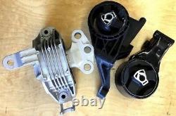3pc Motor & Trans Mount For 2011 2015 Chevrolet Cruze Engine 1.8l Fast Ship