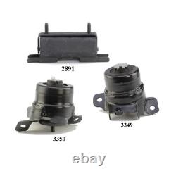 3pcs Motor & Trans Mount Fit 2016-2022 Chevrolet Colorado 2.8l 4wd Auto Trans