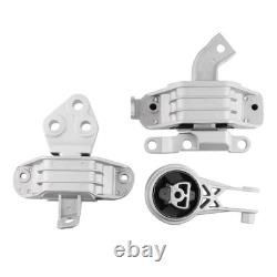 3xEngine Motor & Transmission Mount For 2011-16 Cadillac ELR Chevrolet Volt 3365