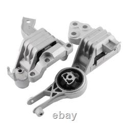 3xEngine Motor & Transmission Mount For 2011-16 Cadillac ELR Chevrolet Volt 3365