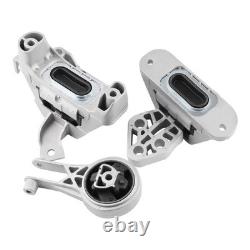 3xEngine Motor & Transmission Mount For 2011-16 Cadillac ELR Chevrolet Volt 3365
