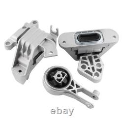 3xEngine Motor & Transmission Mount For 2011-16 Cadillac ELR Chevrolet Volt 3365