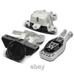 3x Engine & Auto Transmission & Torque Strut Mount for Buick Encore Chevy Trax