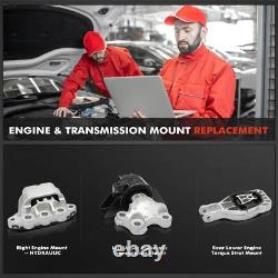 3x Engine & Auto Transmission & Torque Strut Mount for Chevy Trax Buick L4 1.4L