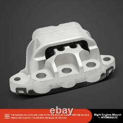 3x Engine & Auto Transmission & Torque Strut Mount for Chevy Trax Buick L4 1.4L