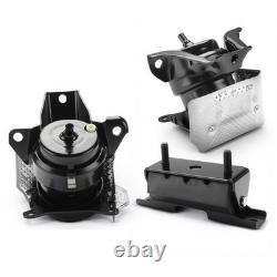 3x Engine Motor & Auto Transmission Mount for Chevy Silverado 1500 2014-2018 GMC
