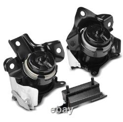 3x Engine Motor Mount & Transmission Mount for Chevrolet Silverado 1500 19-25