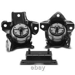 3x Engine Motor Mount & Transmission Mount for Chevrolet Silverado 1500 19-25