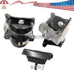 3x Engine Motor & Transmission Mount For Chevy Silverado 1500 14-18 GMC Cadillac
