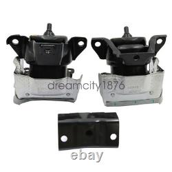 3x Engine Motor & Transmission Mount For Chevy Silverado 1500 14-18 GMC Cadillac