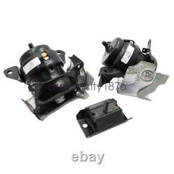 3x Engine Motor & Transmission Mount For Chevy Silverado 1500 14-18 GMC Cadillac