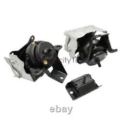 3x Engine Motor & Transmission Mount For Chevy Silverado 1500 14-18 GMC Cadillac