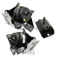 3x Engine Motor & Transmission Mount For Chevy Silverado 1500 14-18 GMC Cadillac