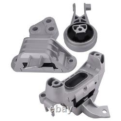 3x Engine Motor & Transmission Mount & Torque Strut Mount For Chevrolet Cadillac