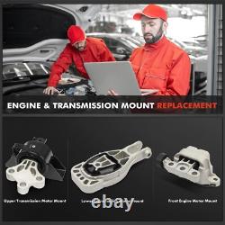 3x Engine Motor & Transmission Mount for Chevrolet Sonic 2012-2019 L4 1.4L Auto