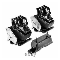 3x Engine and Transmission Mount for Chevrolet GMC Sierra 1500 Cadillac Escalade