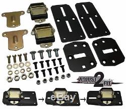 47-54 55-59 Chevy Truck LS Engine Conversion Swap Kit Motor Mounts with Headers
