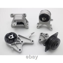 4PCS Engine And Trans Mounts Fit For Chevrolet Malibu 2.4L 6 Speed AT 2009-2012