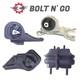 4PCS Engine Motor & Trans. Mount Fits Chevrolet Malibu 97-01 2.4L, 3.1L