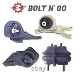 4PCS Engine Motor & Trans. Mount Fits Chevrolet Malibu 97-01 2.4L, 3.1L