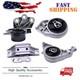 4PCS Engine Motor Trans Mount Fits For 2006-2010 Chevrolet Cobalt HHR 2.2L