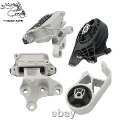 4PCS Engine Mount Kit For Buick Enclave Chevrolet Traverse 3.6L V6 FWD 2018-2023