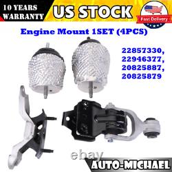 4PCS For 2012-2013 Chevrolet Impala 3.6L Engine & Trans & Torque Strut Mount NEW