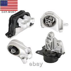 4PCS For Chevrolet Equinox 2010-2017 2.4L Engine Motor &Trans Mount Set 20839834