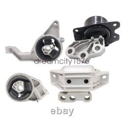 4PCS Motor Mount & Trans Mount Set Fits For 2005-2010 Chevrolet Cobalt 2.2L 2.4L