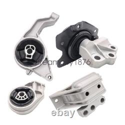 4PCS Motor Mount & Trans Mount Set Fits For 2005-2010 Chevrolet Cobalt 2.2L 2.4L