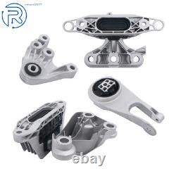 4PCS Motor & Transmission Mount Set For 2016-2018 Chevy Malibu 1.5L Auto Trans