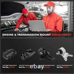 4Pcs Engine Motor & Transmission Mount for Chevy Malibu 01-03 Olds Alero Pontiac