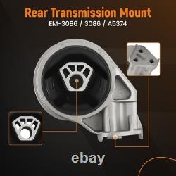 4Pcs Engine Transmission Motor Mount for Chevy HHR 2006-2011 2.0/2.2L A5374 3086
