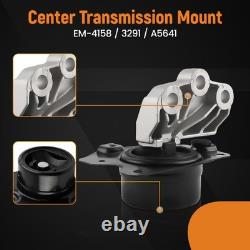 4Pcs Engine Transmission Motor Mount for Chevy HHR 2006-2011 2.0/2.2L A5374 3086