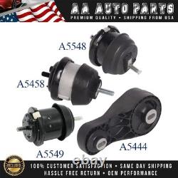 4 Engine Motor Mounts for Chevrolet Traverse 2009-2017 GMC Acadia 2009-2016 3.6L