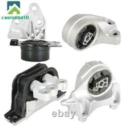 4× Engine Motor & Trans Mount Set For 2011-2016 Chevrolet Equinox 2.4L 20839834