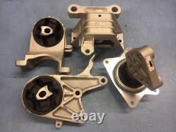 4 OEM Quality Motor & Transmission Mount 2009-2012 Chevrolet Malibu 2.4L 6spd AT