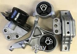 4pcSet Motor Mounts fit Chevy Equinox 2005 2006 3.4L Engine AUTO Trans FWD AWD