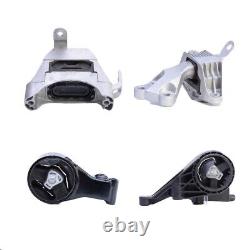 4pc Engine & Transmission Mount For 2011-2015 Chevrolet Cruze 1.4l Fast Shipping