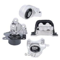 4pc Motor & Trans Mount For 2010-2017 Chevrolet Equinox 2.4l Auto Fast Free Ship