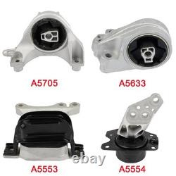 4pcs Engine Motor Mount For Chevrolet Equinox GMC Terrain 3.6L 2013-2017 AT