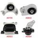 4pcs Engine Motor Mount For Chevrolet Equinox GMC Terrain 3.6L 2013-2017 AT