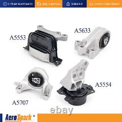 4pcs Engine Motor & Trans Mount for 2010-2017 Chevrolet Equinox GMC Terrain AUTO