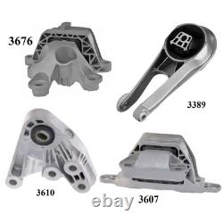 4pcs Motor & Trans Mount Fit 2017-2022 Chevrolet Malibu 2.0l
