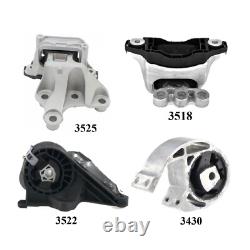 4pcs Motor & Trans Mount For 2019-2025 Chevrolet Blazer 3.6l 4wd
