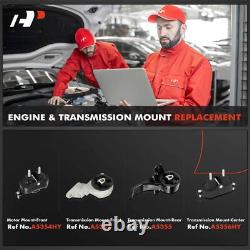 4x Auto Engine Mount & Transmission Mount for Chevy Malibu 2004-2008 Pontiac G6